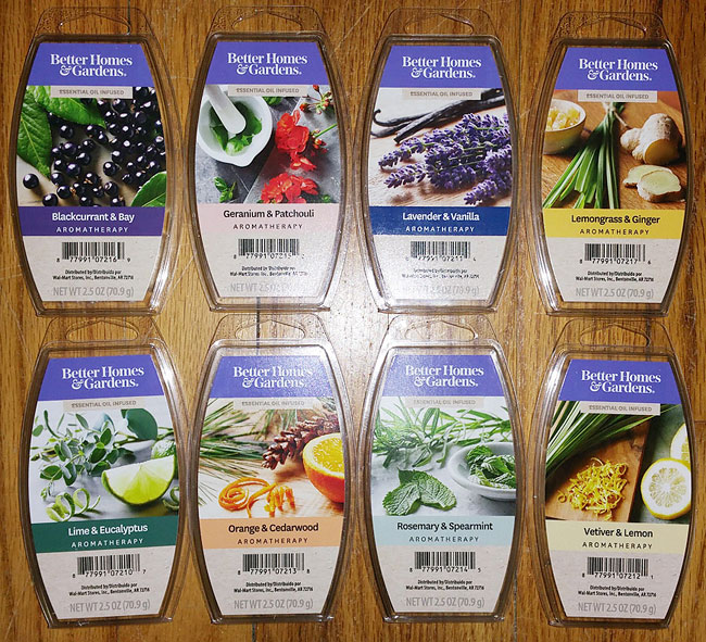 Better Homes & Gardens Aromatherapy Wax Melt Reviews from Walmart - 2018