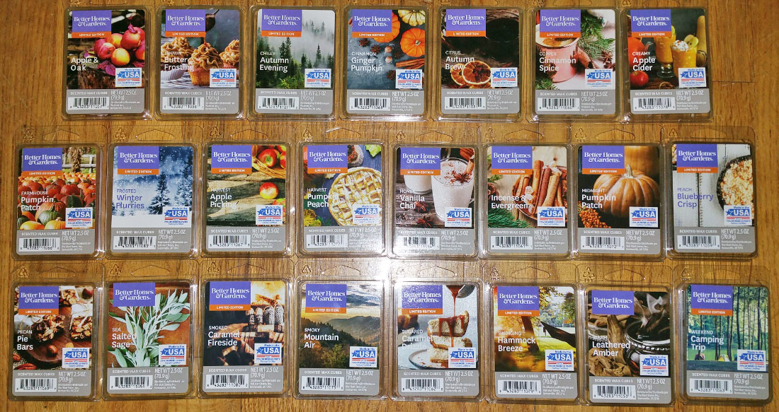 Better Homes & Gardens Fall Wax Melt Reviews from Walmart - 2019