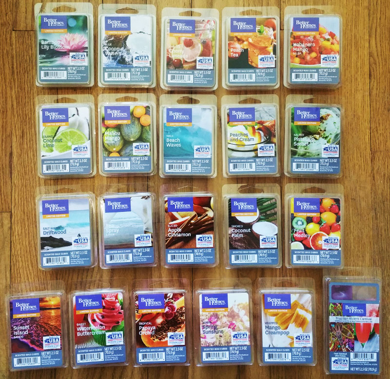Better Homes & Gardens Wax Melt Reviews from Walmart - Spring 2017