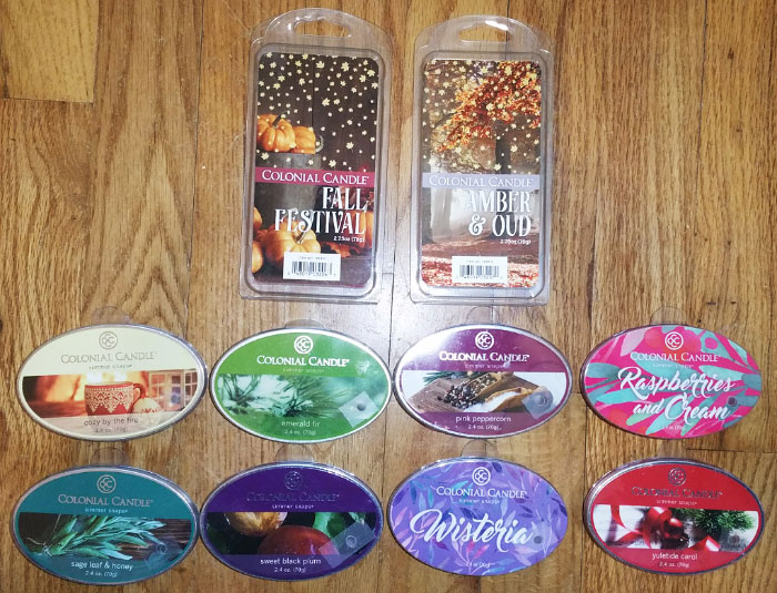 Colonial Candle Wax Melt Reviews 2018