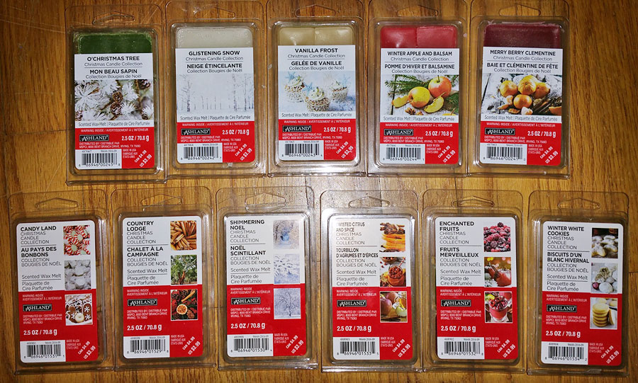 Michaels (Ashland) Christmas Wax Melts Reviews - 2016